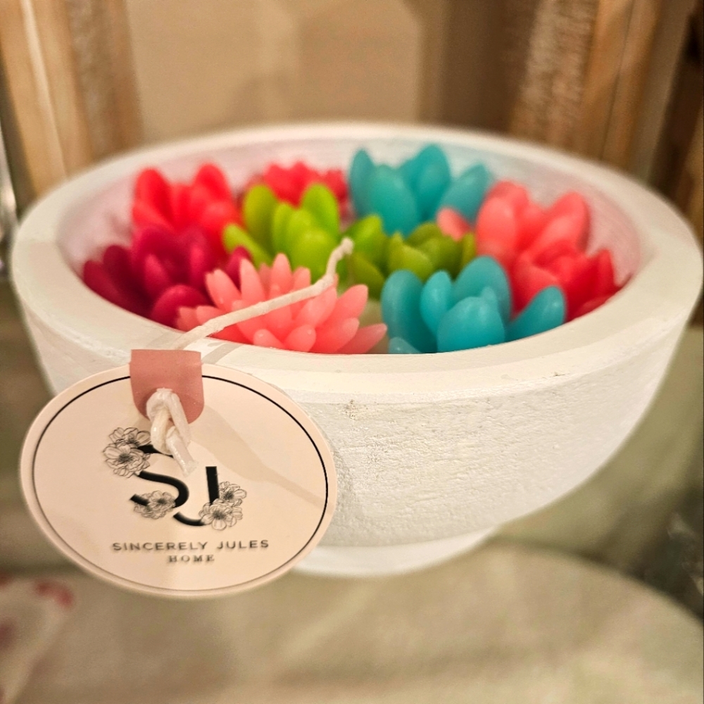 Sincerely Jules Succulent Garden Candle